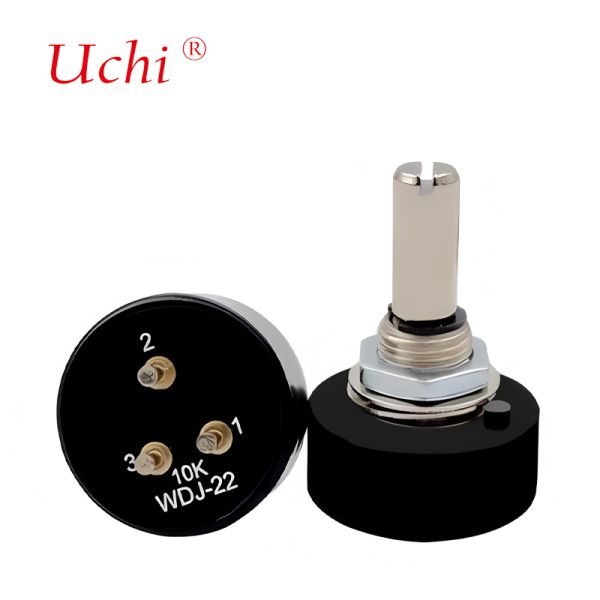 WDJ-22 Conductive Plastic Potentiometer 10k Angular Displacement Sensor