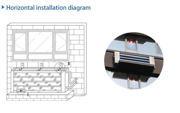 High Efficient Vacuum Tube Solar Water Heater No Need Water Tanks Used For Hot Water Supply