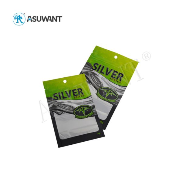 3 - Side Sealed Laminated Smell Proof Zip Lock Bag Custom Printing For Weed