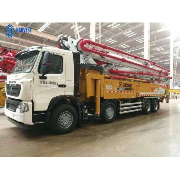 Caminhão de enchimento da bomba concreta da seção 58m da altura 1540mm  6 de HB58K