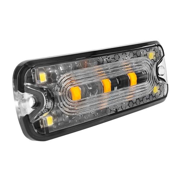 Flash Strobe Lights 12V 24V LED Amber Strobe Warning Light For Trucks R10 R65