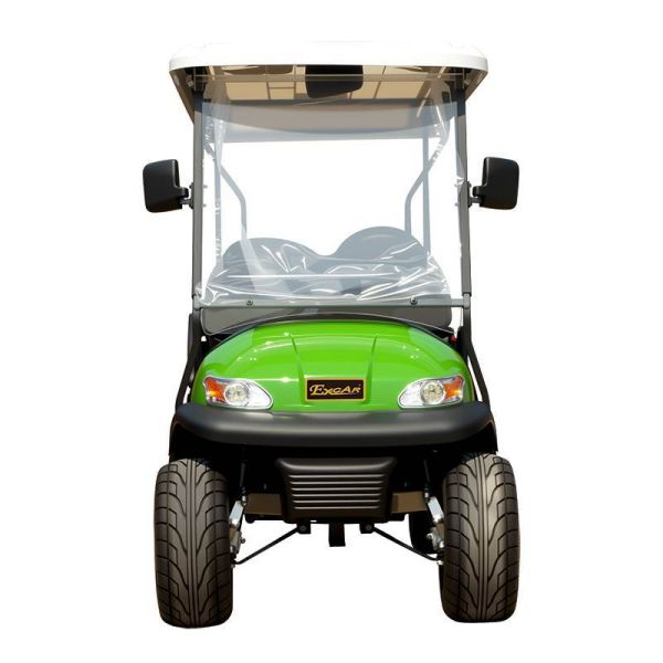Lifted 4 Seats 2 Rears Electric Golf Buggy Lithium Battery Accessories Customizable