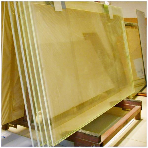 Customized Size 8mm Radiation Protection Lead Glass 1.7mmpb