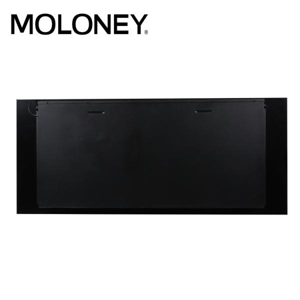 50inch Classic Flame Electric Fireplace Black Painted Glass 750-1500W