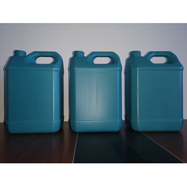 HDPE PP Plastic Processed Blow Molding Machine For 5 Liter Jerry Can Engine Oil Bottle Chemical Container Manufacturing