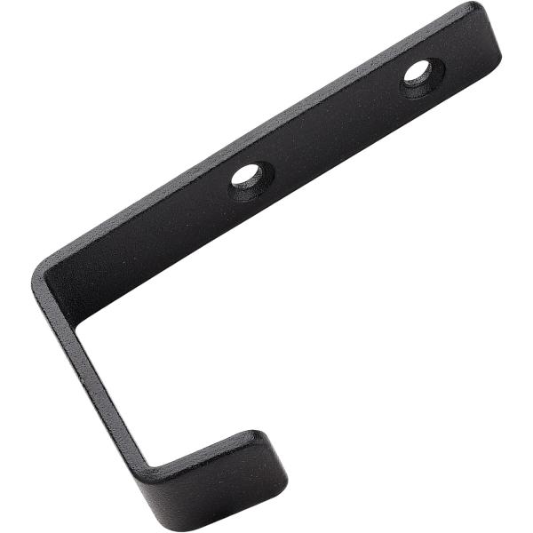 Rohs Сертифицированные крючки для полотенцев Тяжелые черные крючки для стен 0.51 * 0.51 * 3.7 дюймов