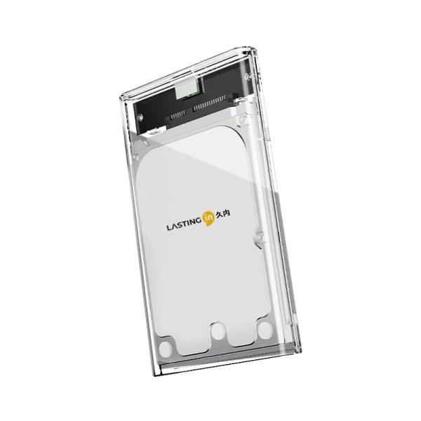 Plastic Case 2.5 SATA SSD Enclosure USB 3.1 Type C 5Gbps