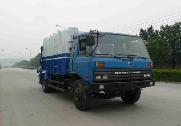 left hand drive or right hand drive DONGFENG 4X2 4500MM wheelbase 8m3 compactor garbage truck on sales