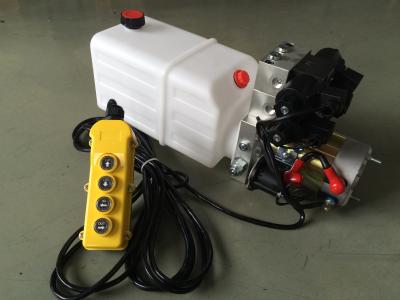 Motopropulsor ativo dobro da hidráulica do cilindro hidráulico com as 2 válvulas de solenoide da estação CETOP 03