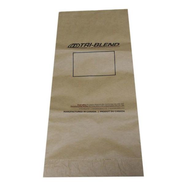 Recycled Pinch Bottom Paper Bags Coconut Packaging Accept Logo Print