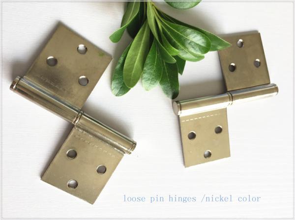 2 Pieces 3 Holes Stainless Lift Off Hinges Emovable Wide Application  Strong Inner Box