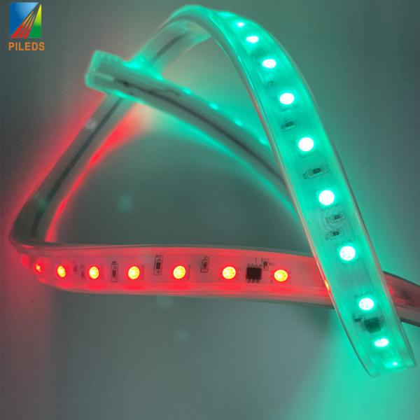 Dimmable LED Pixel Strip , Neon Flexible Strip Light Waterproof Remote Control