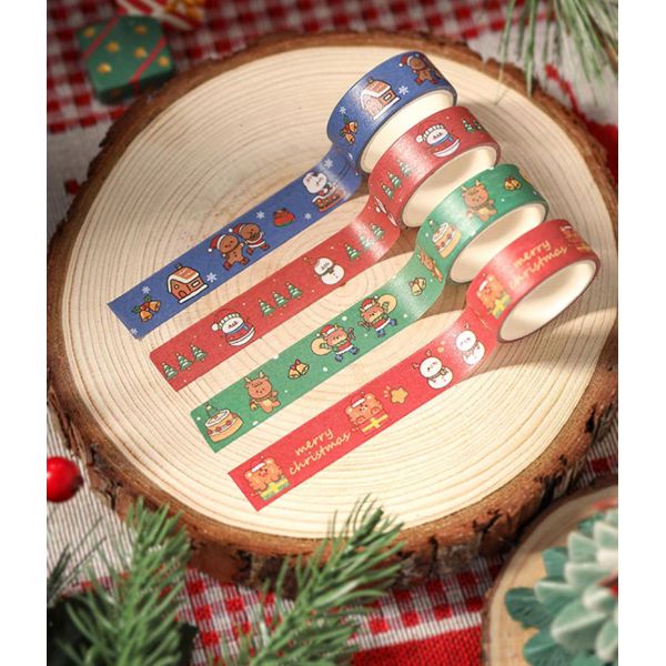 Custom Washi Paper Tape Hand Account Stickers For Scrapbook Diary Stationery