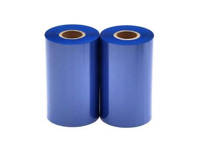 Blue Color Zebra Printer Ribbon Used On Polyimide Label With Good Wear Resistance