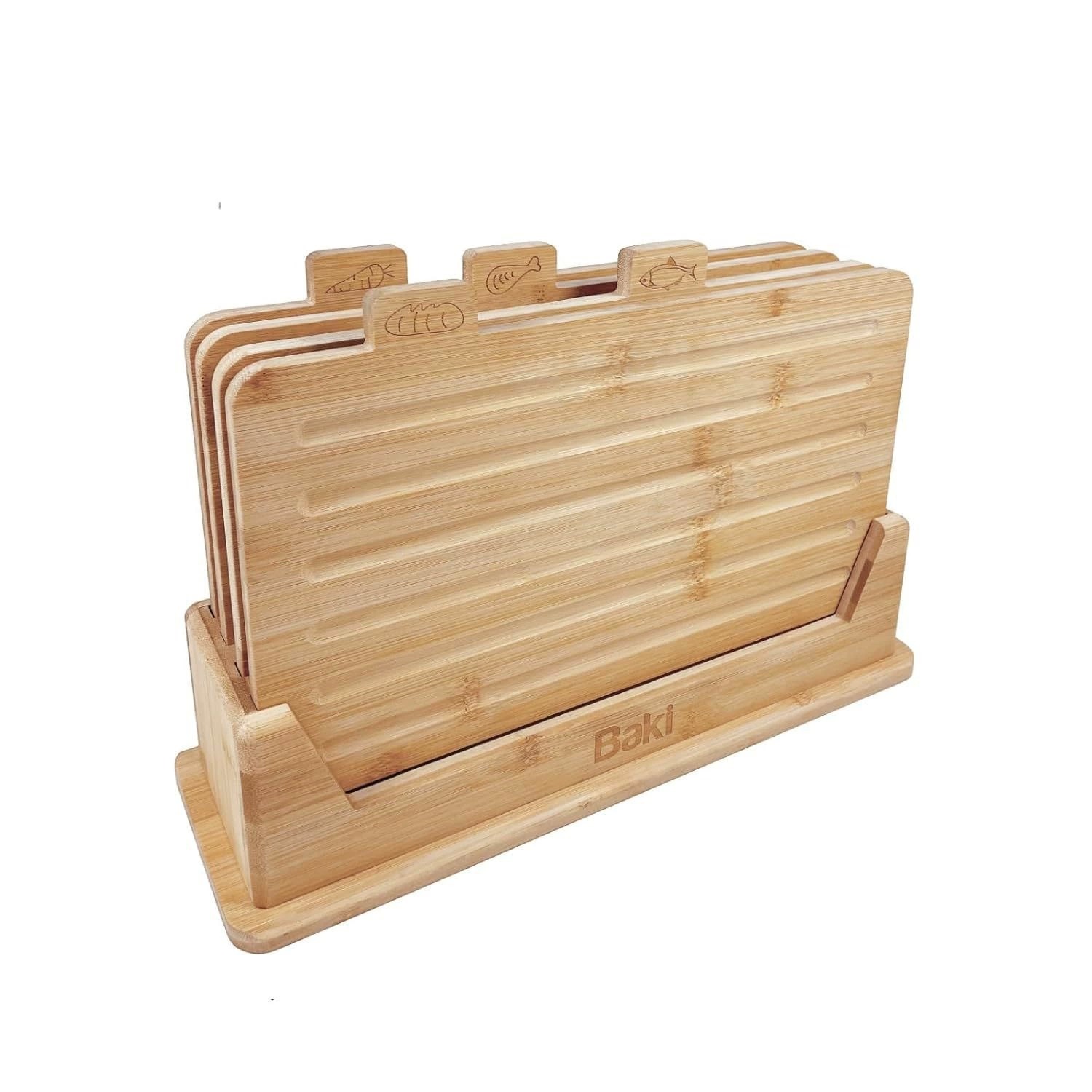 Eco Friendly Bamboo Cheese Board Multi Functional Kitchen Serving Board 36x12x24cm Kitchenware Tool