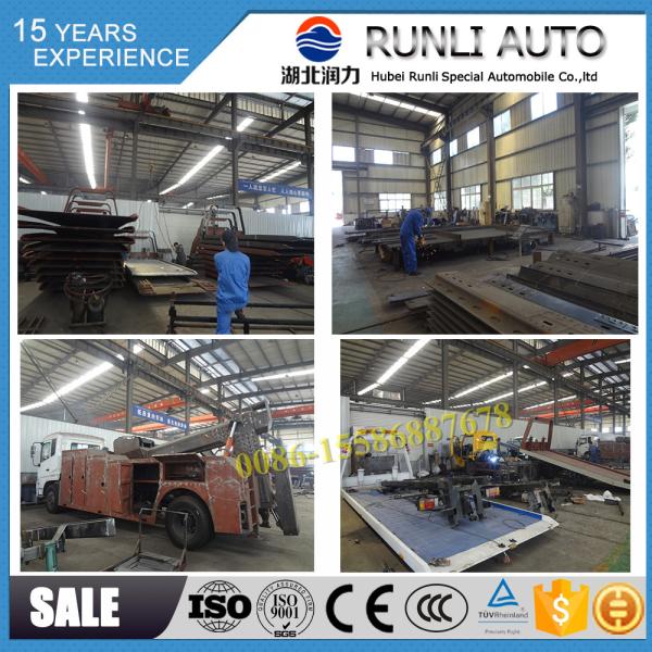 98hp 4tons One Pull One Road Wrecker Truck , Recovery Tow Truck 4x2 Left Hand Driven