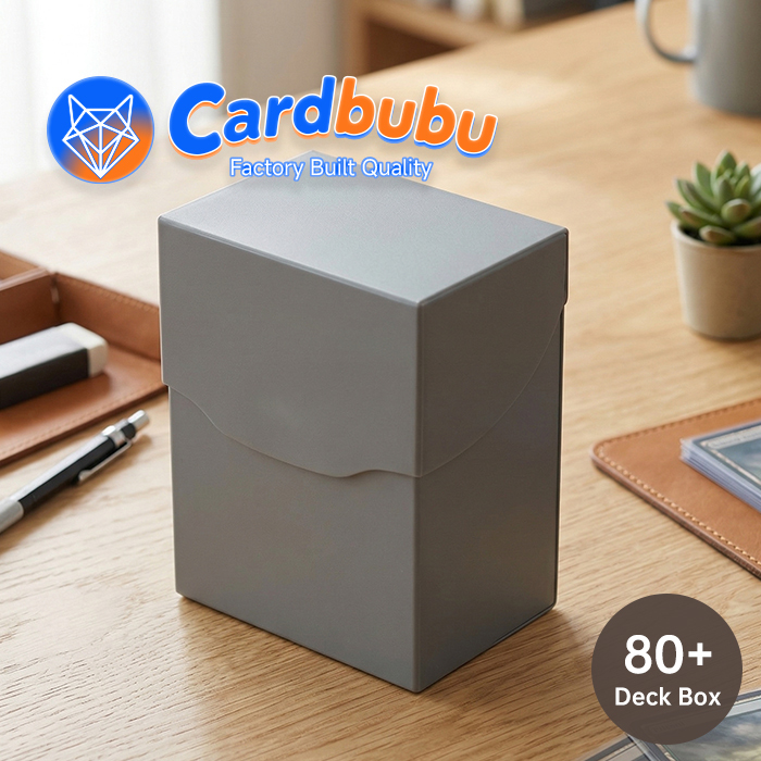 Game Plastic Deck Box Personalized Logo Packaging Trading Playing Card Box