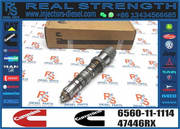 Componentes de repuesto 6560-11-1114 6560111114 inyector de combustible para la venta