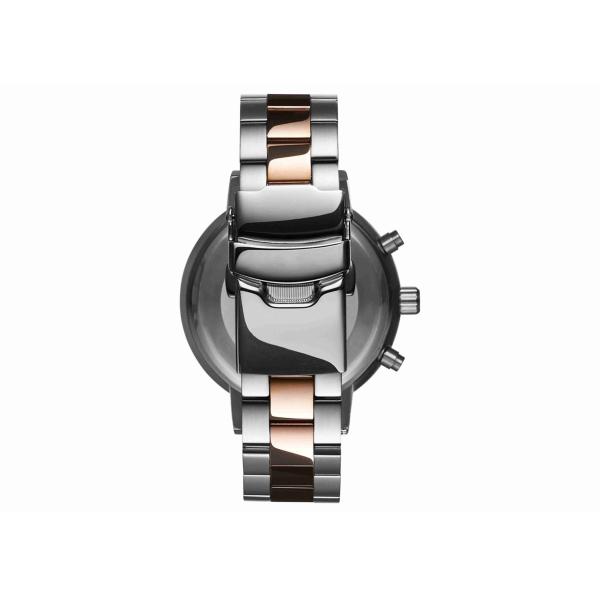 Silver stainless steel watches stainless steel back water resistant watch