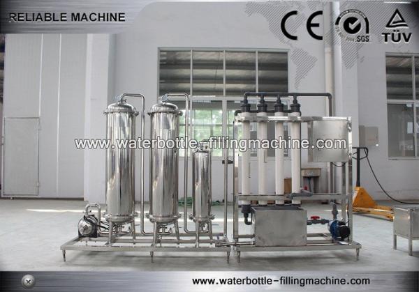 Spring Water Filtration Equipment Pure Water Making Machine With Hollow Fiber Membrane