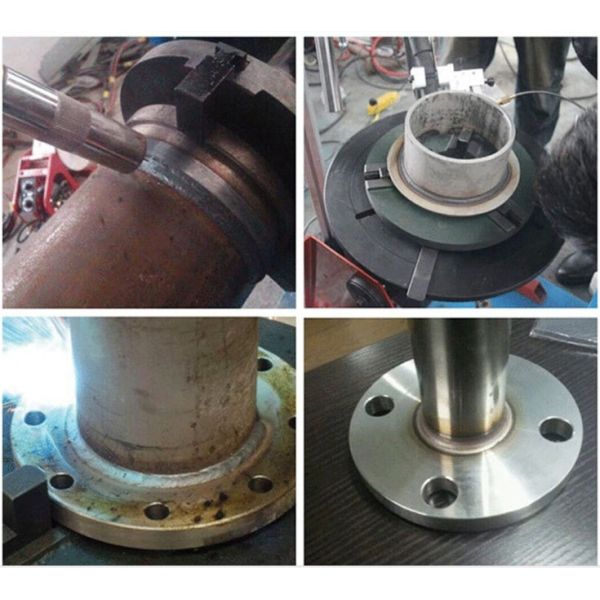 10kg Small Rotary Welding Table Positioner For Stainless Steel Corrugated Pipe Welding