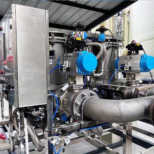 Water Treatment Industrial Magnetic Separator Self Cleaning Iron Removal Machine