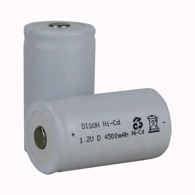 Éclairage d'urgence batterie rechargeable au nickel cadmium 1,2 V 4,5 ah 70 C haute température