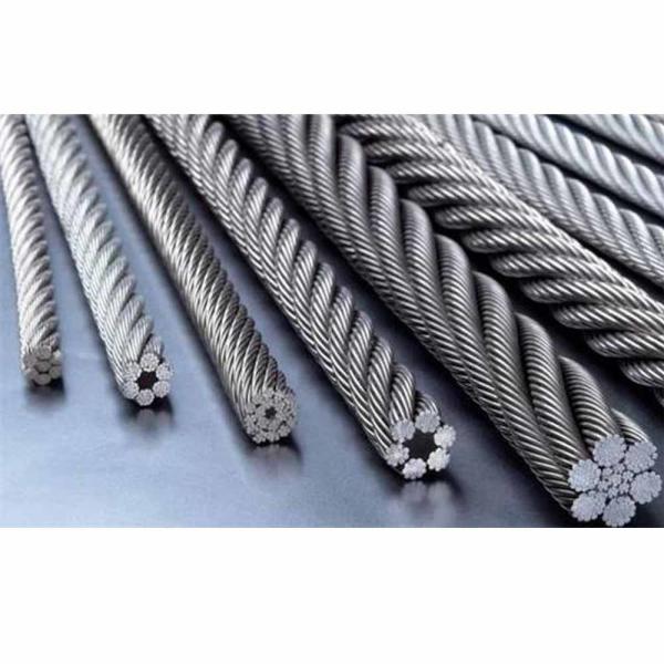 Deck Railing Kits With Non-coated 316 Stainless Steel Cable Tolerance ±1% 3/16 Aircraft Cable 7x19 Wire Rope