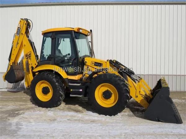 High operating efficiency USED JCB 4CX backhoe loader excavator mini JCB 3CX 4X4
