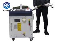 Fio Handheld 1500W da máquina de soldadura 15m do laser do GW IPG com refrigerador de água