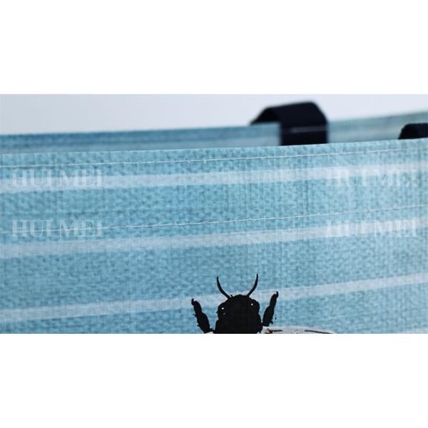 Противобактериологические PP шить продуктовые сумки сжимают устойчивое 165Gsm