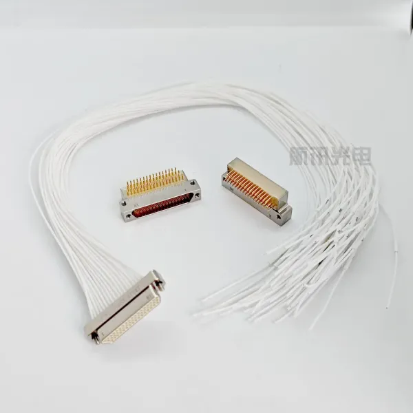 J30jzn51zkca000 Micro Rectangular Connector 51-Pin Socket Crimping with Wire.