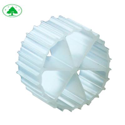 Meios de filtro plásticos do Biofilm MBBR do HDPE para bom hidrófilo do tratamento de águas residuais