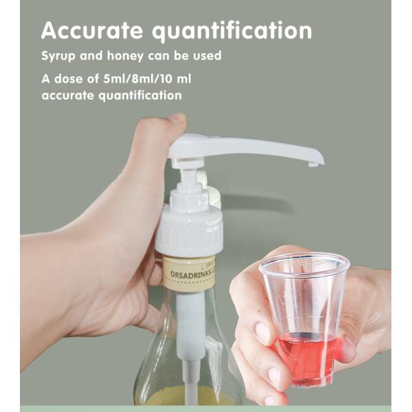 насос распределителя еды 5мл 8мл 10мл для ПЭ шеи 38-410/ПЭТ и стеклянной бутылки