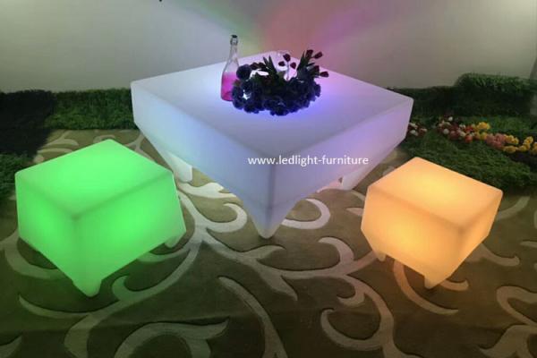 Unique Design RGB Outdoor LED Party Furniture Brightness With Remote Control