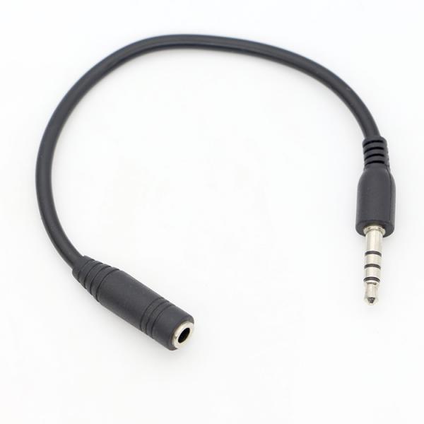 3.5mm Jack TRRS Male To 3.5mm Jack TRRS Female Stereo Aux Audio Extension Cable