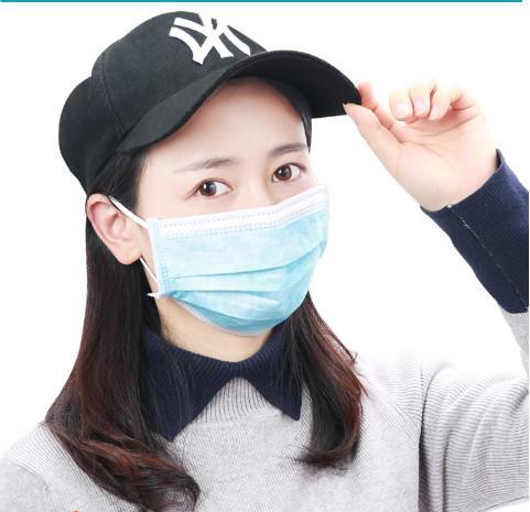 Breathable Medical Consumable Supplies Earloop Disposable Mouth Mask