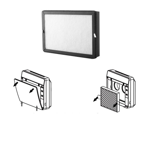 Wall Mounted 254nm 8.6w Hepa Filter Air Purifier