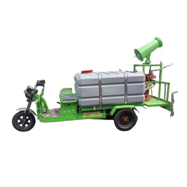 Electric Sprinkler Truck for Pure Electric Garden Dust Removal and Environmentally Friendly Fog Cannon