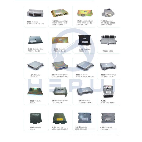 For Hyundai Excavator R480LC-9S  ECM Controller Unit 21QB-32111 3408501 ECU Aftermarket New With Program Control Panel