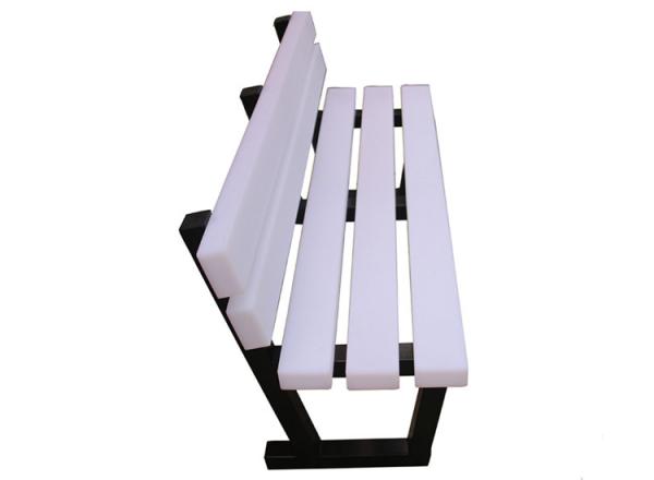 LED Bench lights park chair auditorium outdoor leisure shopping mall rest waiting color charging remote control
