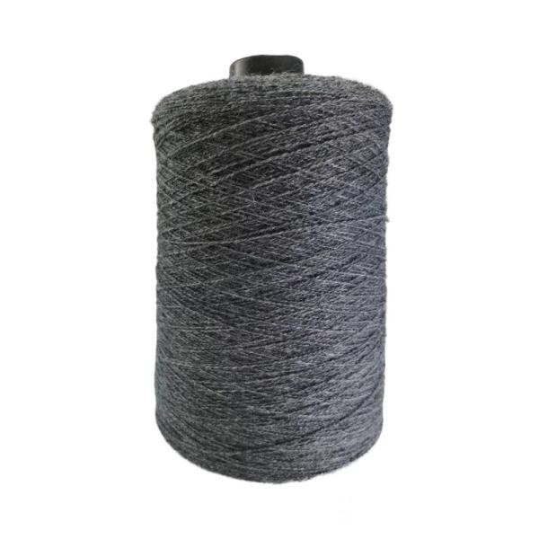 Pure Cotton High Tencaity Weaving Acrylic Blend Yarn Fancy Spandex 18S/2 Sweater Milk Stand Dyed 28Nm/2