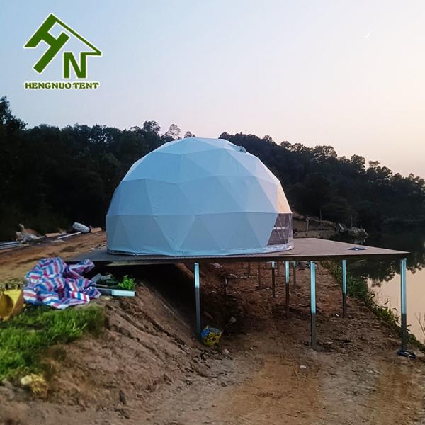 3 People Family Traveling Geodesic Dome Tent UV Radiation
