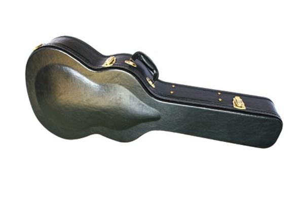 Classic Guitar Wood Case, High Quality PVC Leather Exterior, Velvet Padding Interior, Locks and Soft Handle