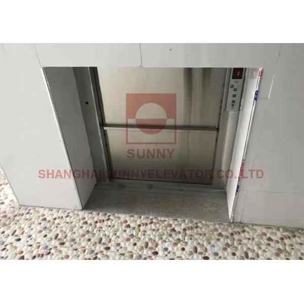 100-500 кг Экономия места Ресторан Пища Думбаутер Лифт Нержавеющая сталь