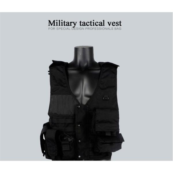 Anti Bullet Tactical Gear Vest with Holster Bullet Proof Tactical Vest