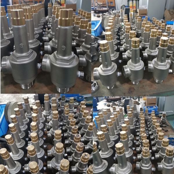 Custom Full Lift Pressure Safety Valve Cryogenic With CE / ISO9001 Approved
