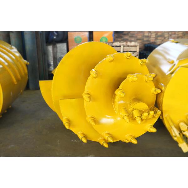 Conical Polit Bedrock Drilling Rig Auger Dia 400mm ISO9001 Rotary Pilling Spare Parts