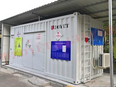Container de armazenamento de produtos químicos personalizado Q235B para produtos químicos perigosos