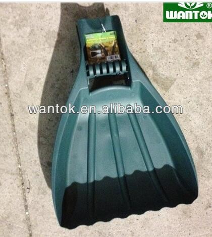 Plastic Leaf Scoops and Hand-Held Rake Set Perfect for Leaf Cleaning Tine Length 3in